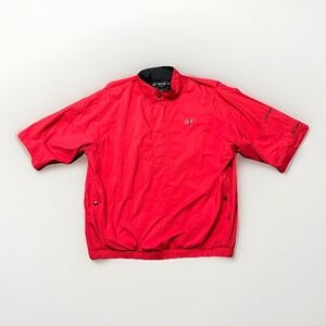 Coupe-vent Footjoy DryJoys 1/4 Zip - Taille L - Houndstooth Marron - Homme
